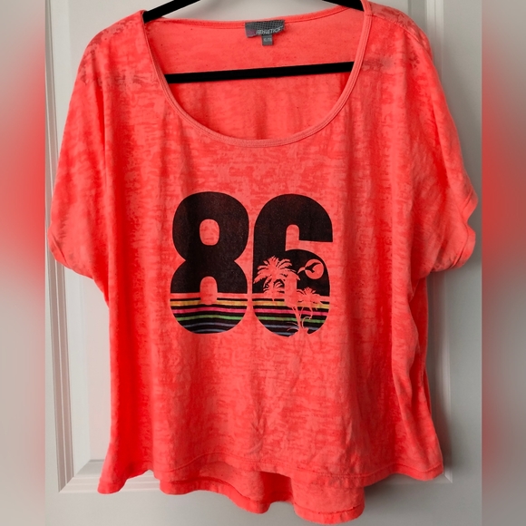 ACX Athletics Orange Crop Top - Picture 1 of 4